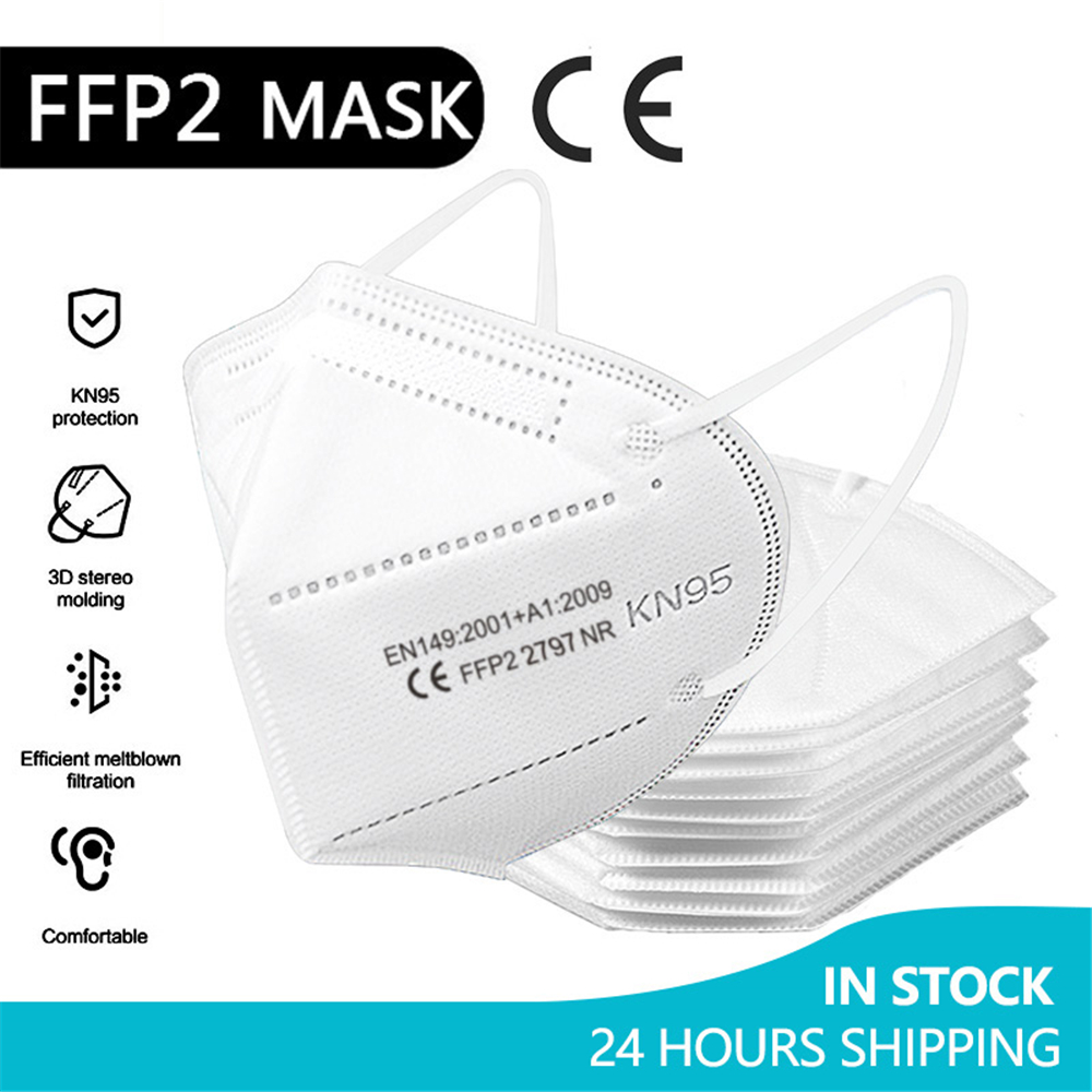 Disposable Surgical Mask - 10-100 piezas de mascarillas ffp2mask CE,