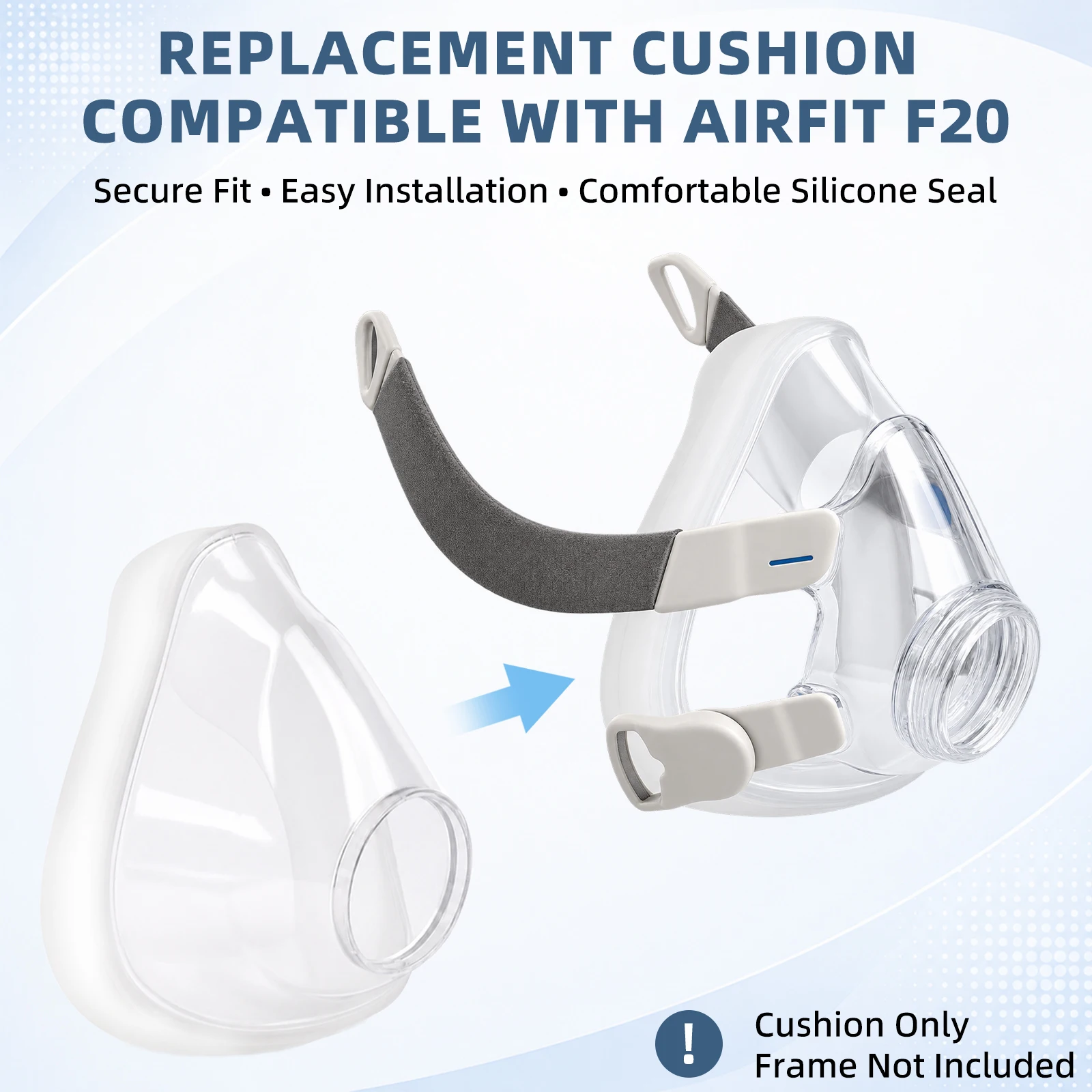 Piezas de repuesto compatibles - Silicone Mask Bracket reseña y precio